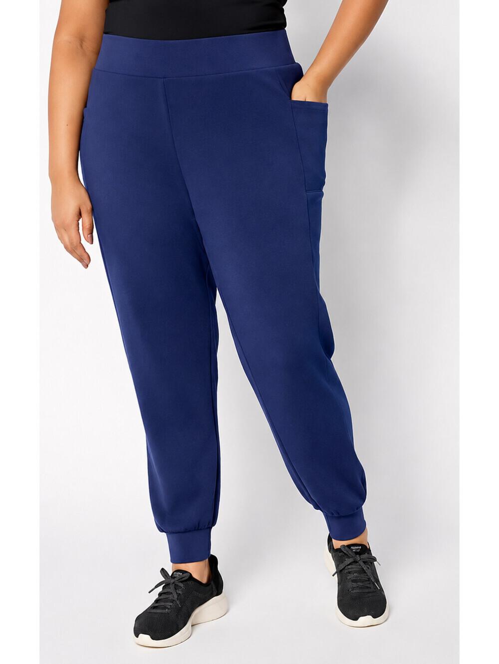 Belle by Kim Gravel Regular ScubaLuxe Phone Pocket Joggers Twilight:sz 3X #54"